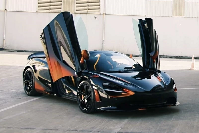 McLaren 750S Spider Orange Coriolis là một trong những mẫu siêu xe đắt giá nổi bật.