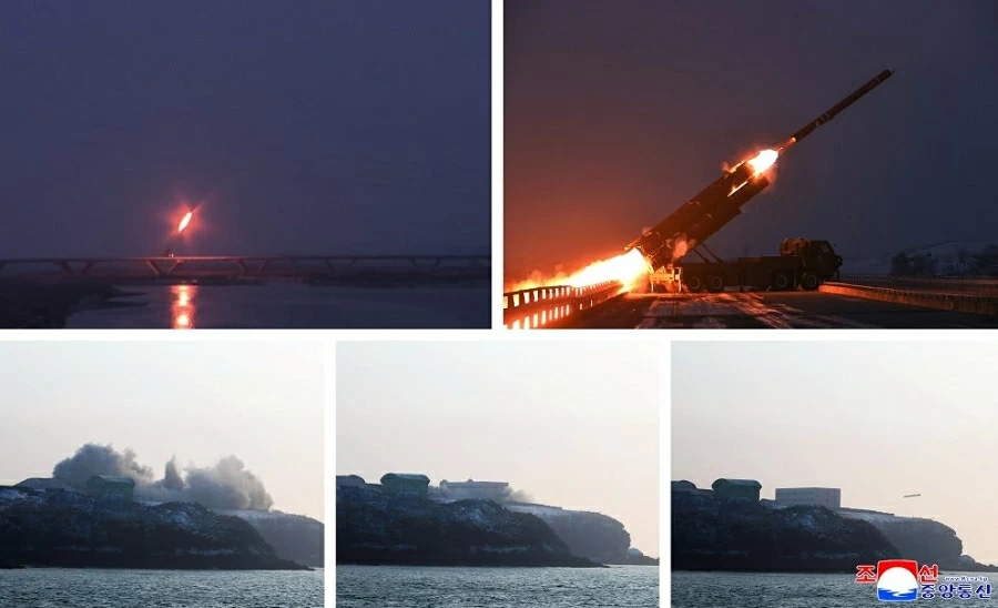 Triều Tiên tập trận phóng tên lửa hành trình chiến lược tầm xa, Chủ tịch Kim Jong Un đích thân giám sát, kêu gọi phát triển không giới hạn lực lượng Triều Tiên tập trận phóng tên lửa hành trình chiến lược tầm xa, Chủ tịch Kim Jong Un đích thân giám sát, kêu gọi phát triển không giới hạn lực lượng