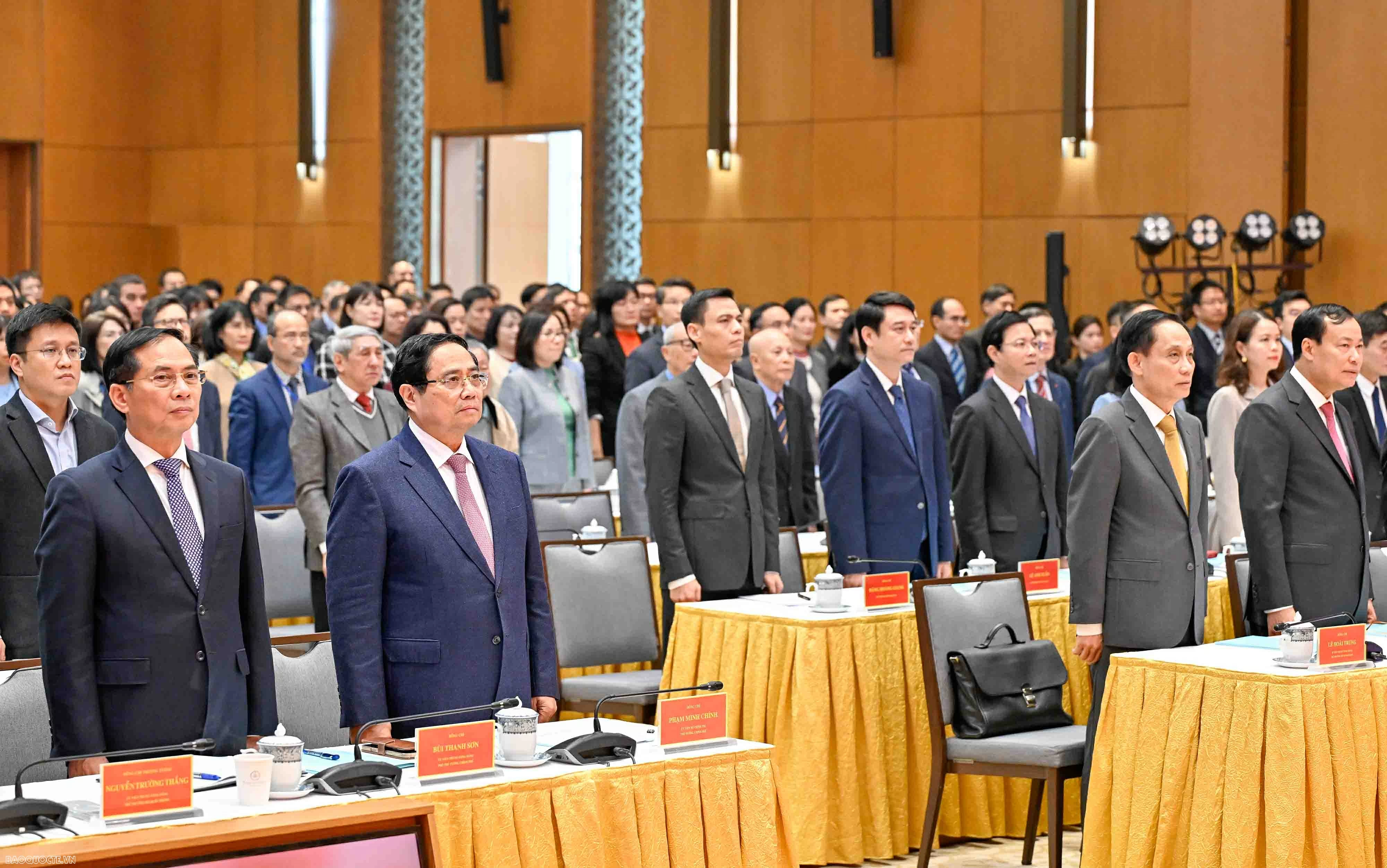 Thủ tướng Phạm Minh Chính dự Hội nghị tổng kết công tác ngành ngoại giao 2025