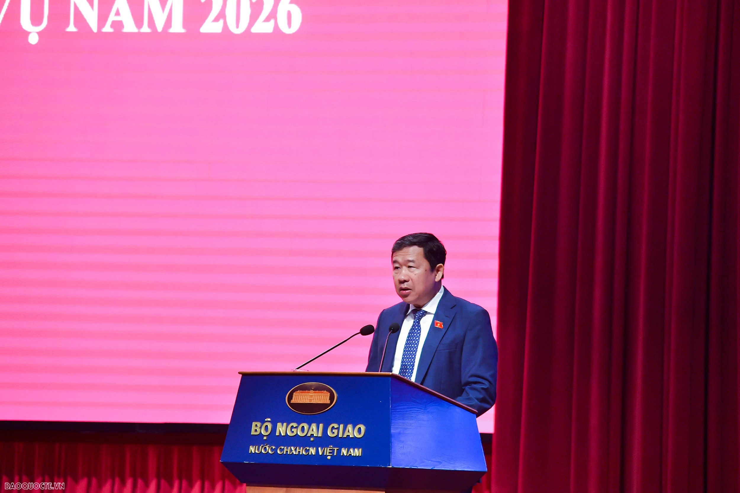 Sáng nay (30/12), diễn ra Hội nghị tổng kết công tác đối ngoại nhân dân năm 2025 và phương hướng, nhiệm vụ năm 2026 Sáng nay (30/12), diễn ra Hội nghị tổng kết công tác đối ngoại nhân dân năm 2025 và phương hướng, nhiệm vụ năm 2026