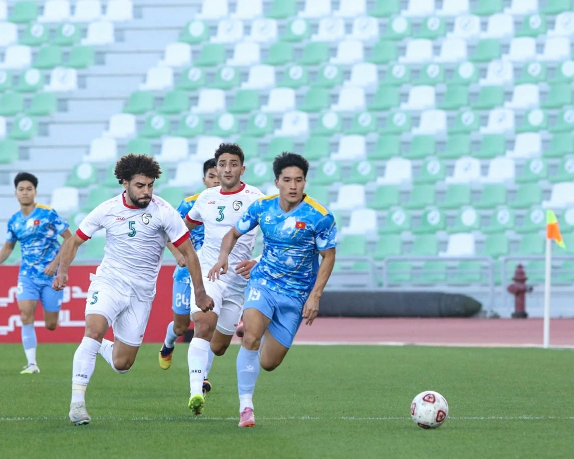 U23 Việt Nam thất bại ở trận giao hữu trước giải châu Á