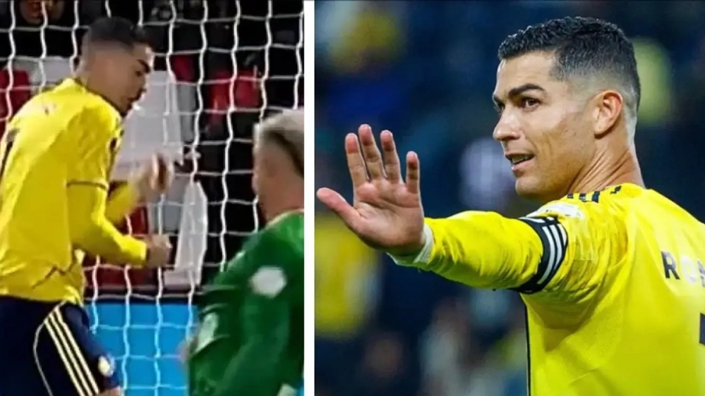 Ghi bàn may mắn không ngờ, Ronaldo ăn mừng cuồng nhiệt