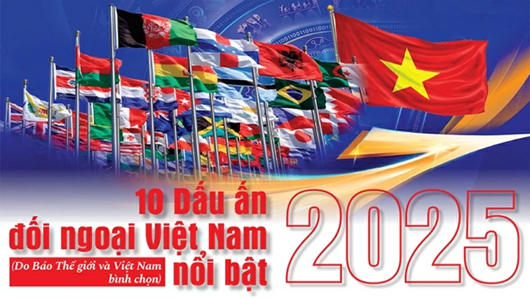 10 Dấu ấn đối ngoại Việt Nam nổi bật 2025 10 Dấu ấn đối ngoại Việt Nam nổi bật 2025