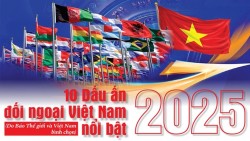 10 Dấu ấn đối ngoại Việt Nam nổi bật 2025