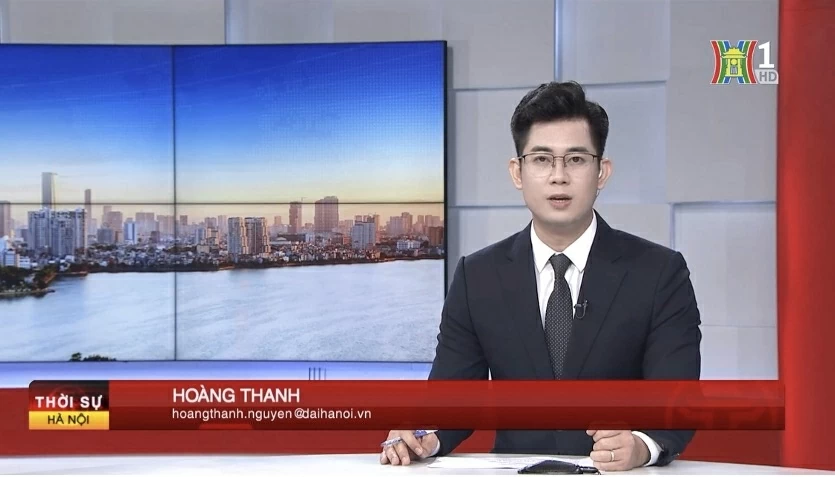 Hoàng Thanh là biên tập viên, MC của Đài Truyền hình Hà Nội.