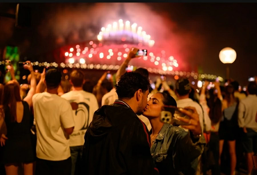 Hình ảnh rực rỡ trong lễ đón Năm mới 2026 trên khắp thế giới