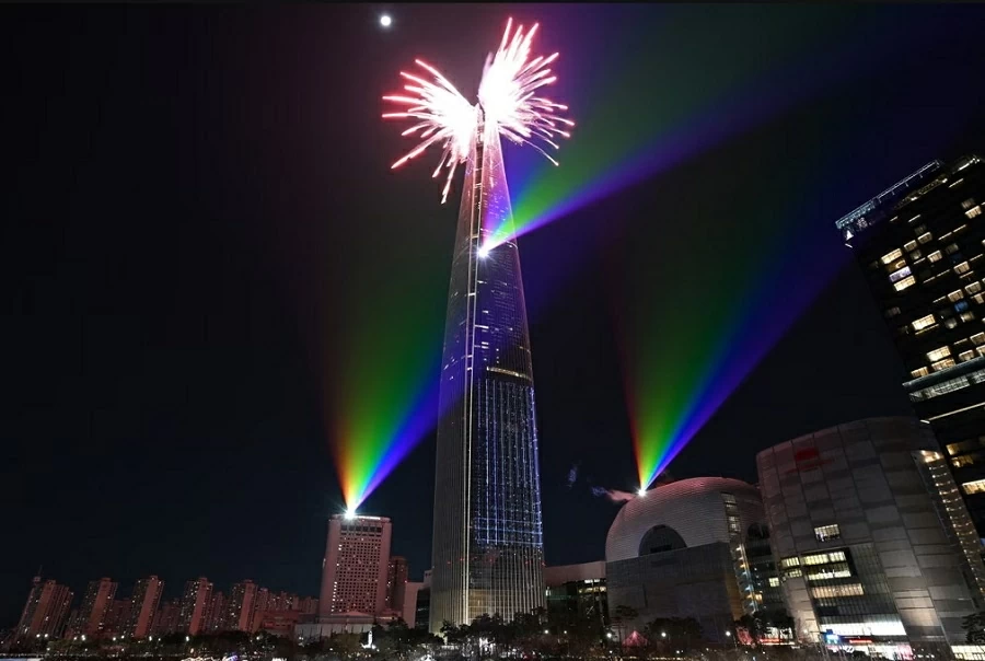 Hình ảnh rực rỡ trong lễ đón Năm mới 2026 trên khắp thế giới