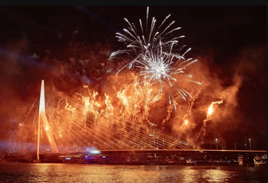 Hình ảnh rực rỡ trong lễ đón Năm mới 2026 trên khắp thế giới