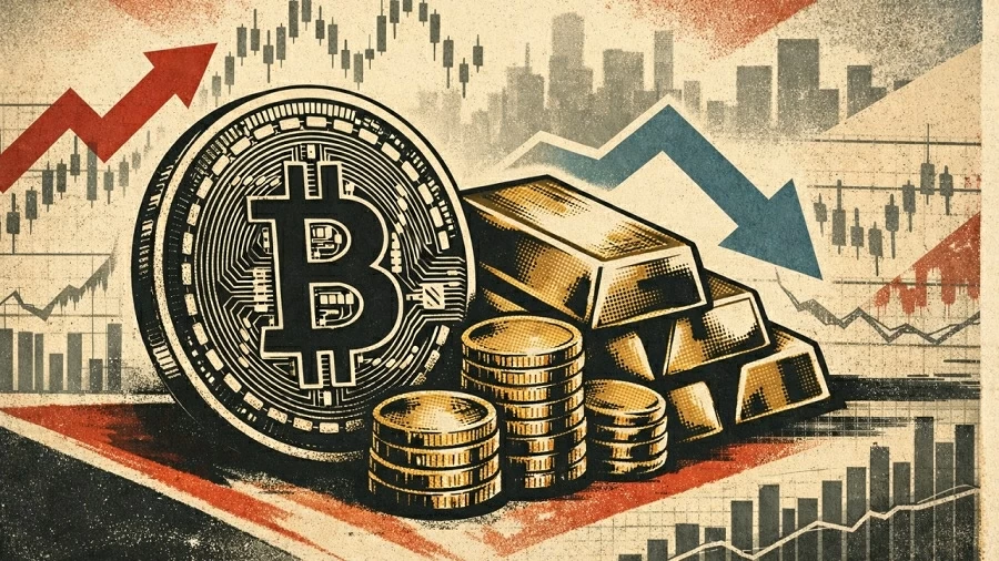 Tiền kỹ thuật số 2025: Bitcoin chẳng còn là 'hầm trú ẩn', biến thành tài sản rủi ro. linkedin