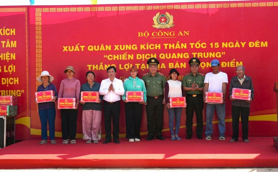 Công an tỉnh Gia Lai huy động mọi nguồn lực, thần tốc 15 ngày đêm thực hiện Chiến dịch Quang Trung