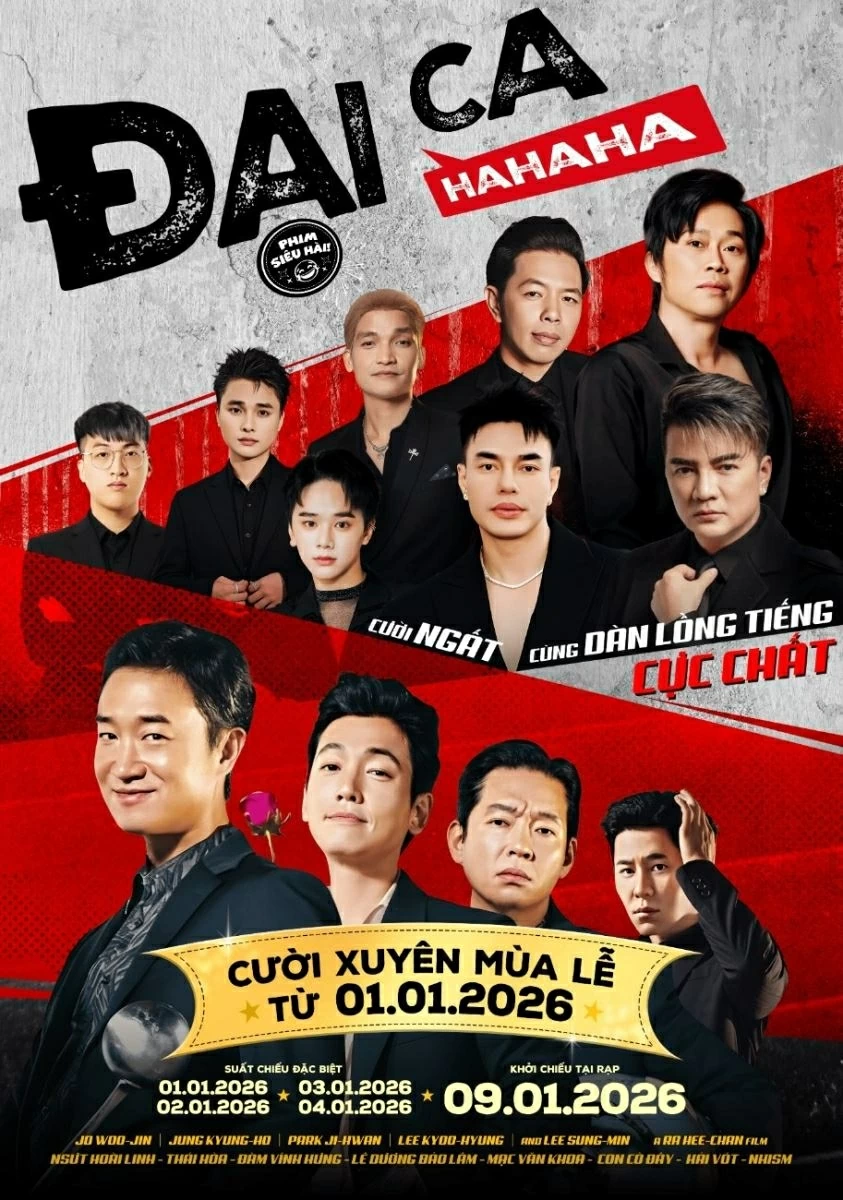 Màn ảnh rộng Việt sôi động dịp Tết Dương lịch 2026