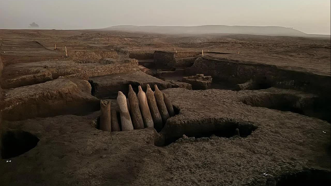 Ai Cập phát hiện công xưởng cổ 2.000 năm và nghĩa địa La Mã tại châu thổ Tây sông Nile