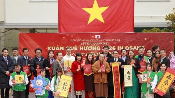 Lần đầu tiên các hội đoàn người Việt khắp Nhật Bản cùng hội tụ trong sự kiện Xuân Quê hương 2026 tại Osaka