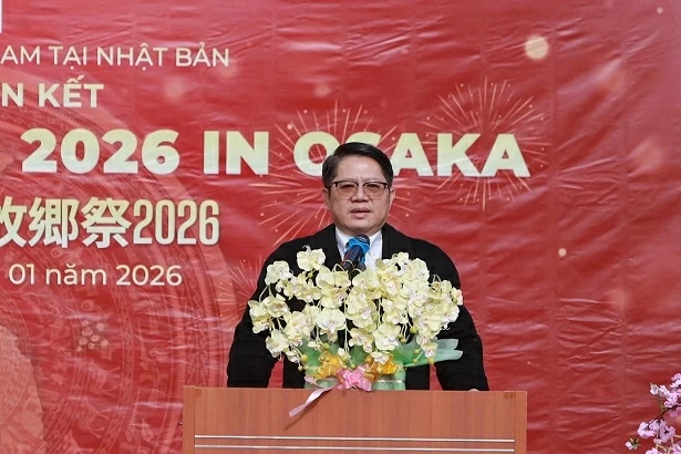 Lần đầu tiên các hội đoàn người Việt khắp Nhật Bản cùng hội tụ trong sự kiện Xuân Quê hương 2026 tại Osaka Lần đầu tiên các hội đoàn người Việt khắp Nhật Bản cùng hội tụ trong sự kiện Xuân Quê hương 2026 tại Osaka
