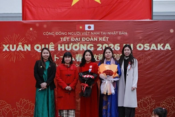 Lần đầu tiên các hội đoàn người Việt khắp Nhật Bản cùng hội tụ trong sự kiện Xuân Quê hương 2026 tại Osaka Lần đầu tiên các hội đoàn người Việt khắp Nhật Bản cùng hội tụ trong sự kiện Xuân Quê hương 2026 tại Osaka