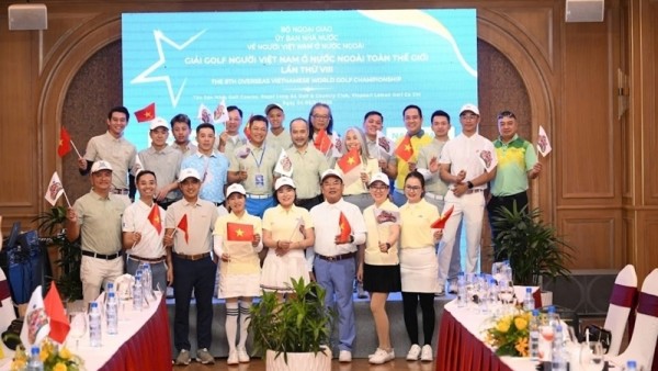 Khai mạc Giải Golf người Việt Nam ở nước ngoài toàn thế giới lần thứ VIII tại TP.HCM