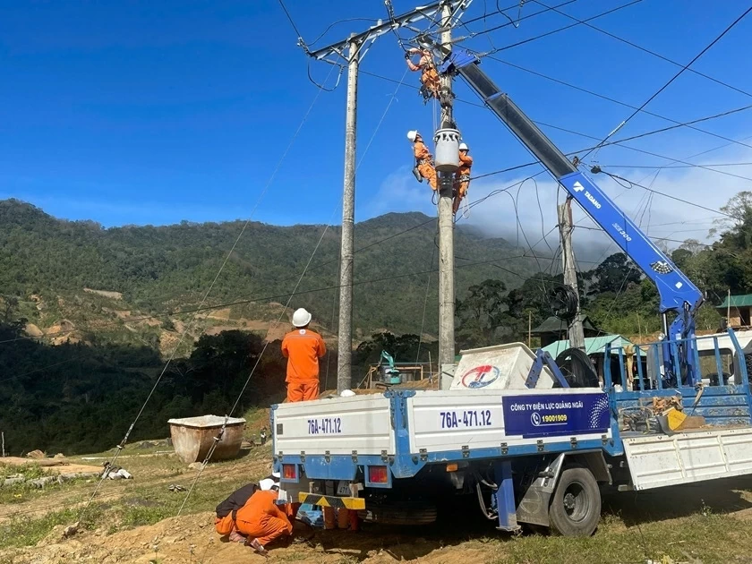 Lịch cúp điện Quảng Ngãi hôm nay ngày 6/1/2026