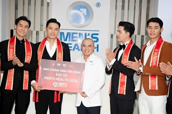 Nam vương Trần Tiến Dũng là Đại sứ Men’s Health 2026