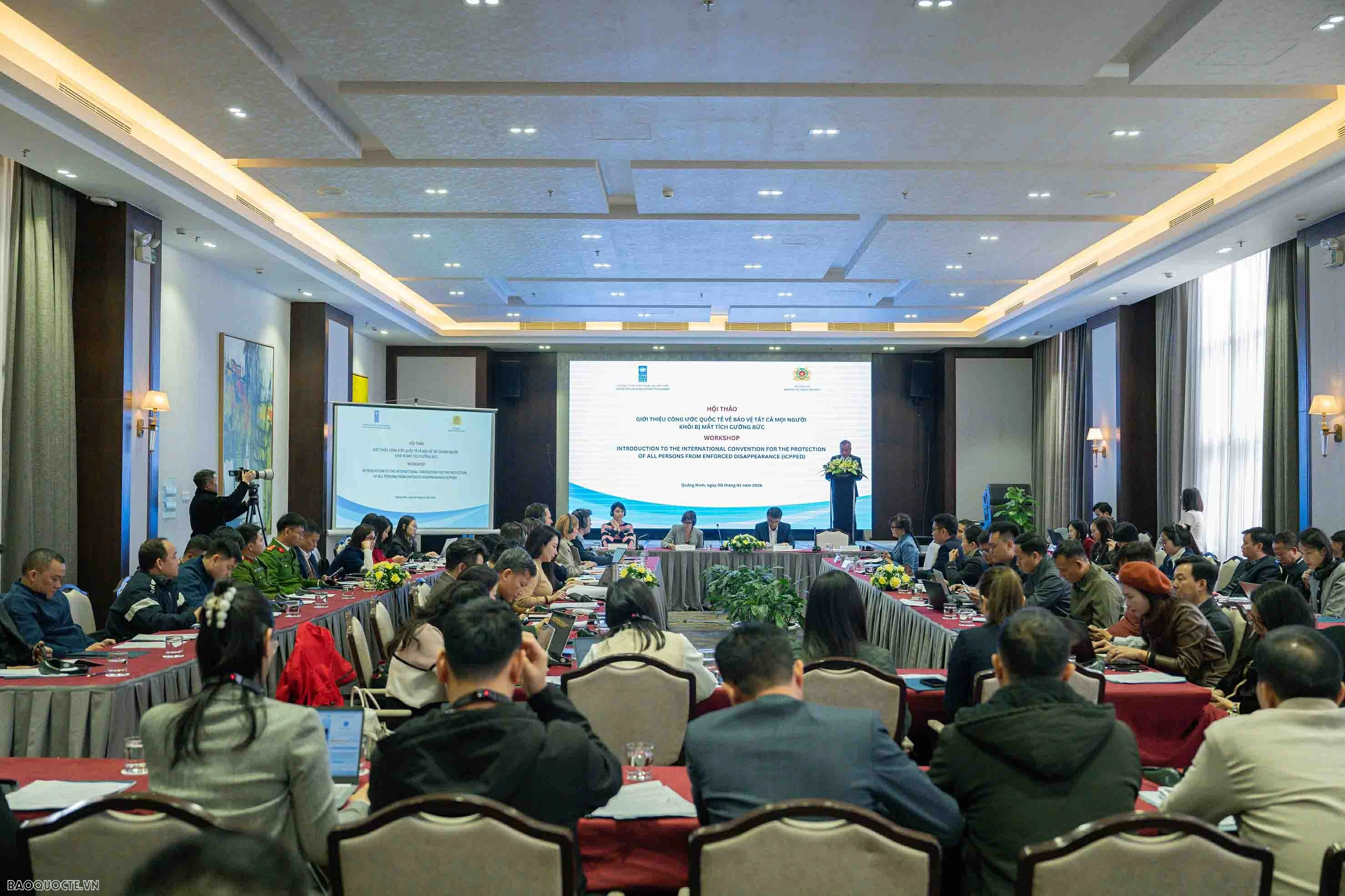 Nâng cao năng lực về Công ước quốc tế về bảo vệ tất cả mọi người khỏi bị cưỡng bức mất tích