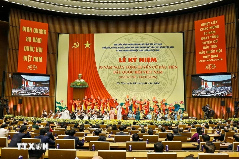 Lễ kỷ niệm cấp quốc gia 80 năm Ngày Tổng tuyển cử đầu tiên bầu Quốc hội Việt Nam