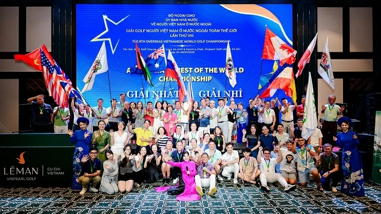 Vinh danh những golf thủ kiều bào xuất sắc toàn thế giới