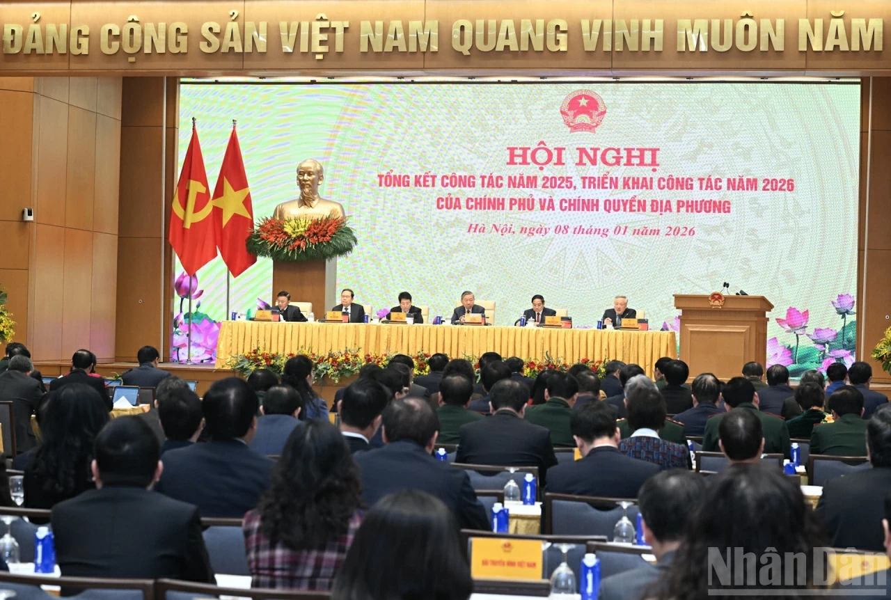 Phát biểu của Tổng Bí thư Tô Lâm tại Hội nghị tổng kết công tác năm 2025, triển khai công tác năm 2026 của Chính phủ và chính quyền địa phương