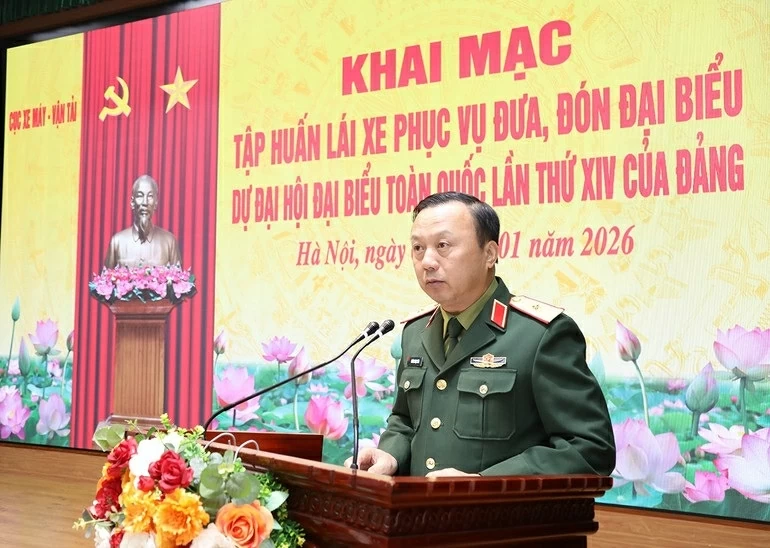 Nâng cao kỹ thuật chuyên môn lái xe sẵn sàng đưa đón đại biểu dự Đại hội đại biểu toàn quốc lần thứ XIV