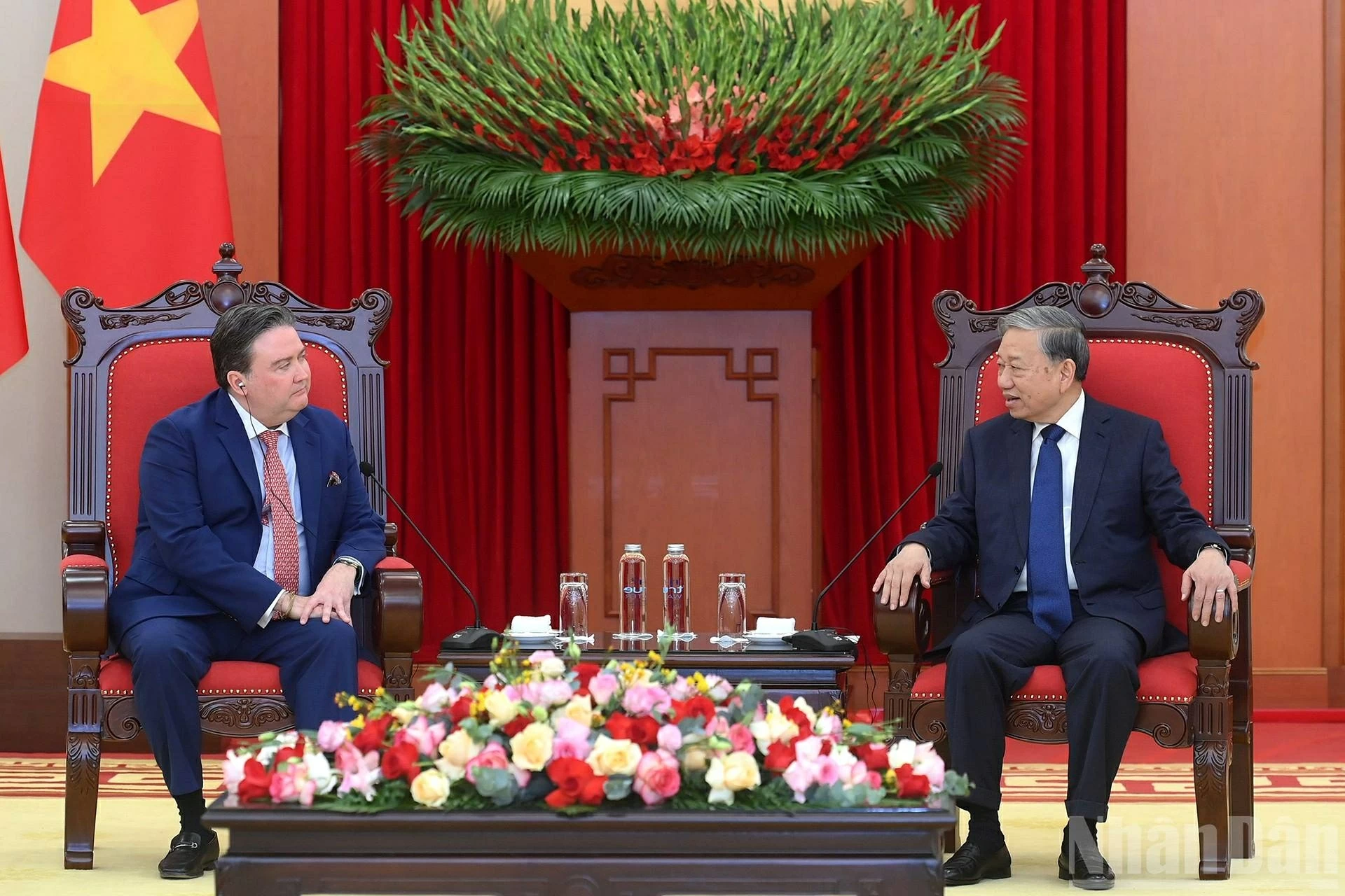 Tổng Bí thư Tô Lâm tiếp Đại sứ Hoa Kỳ chào từ biệt