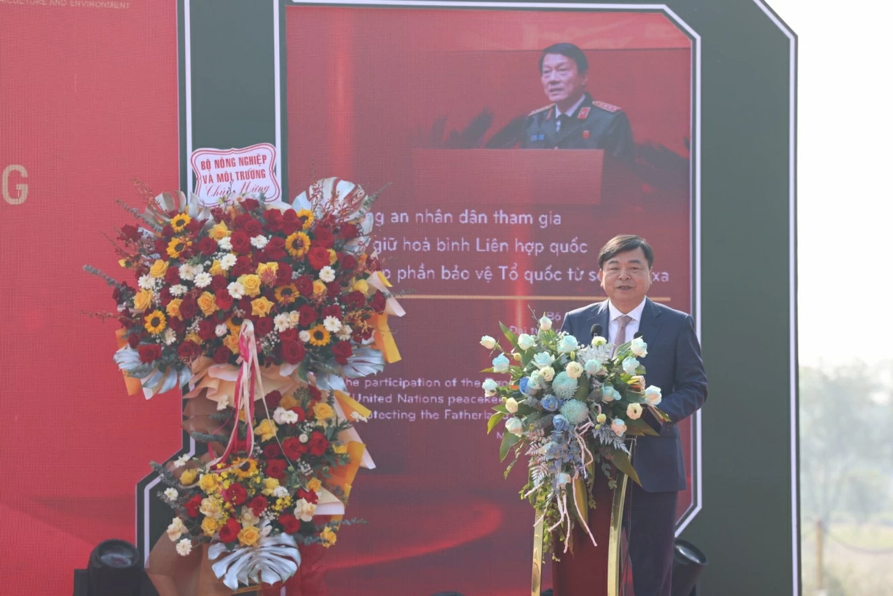 Bộ Công an tiếp nhận trụ sở Trung tâm đào tạo và phát triển năng lực gìn giữ hòa bình