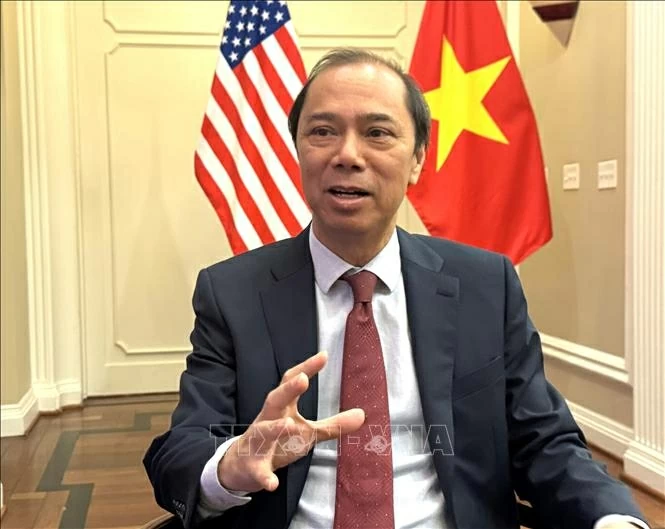 Đại sứ Việt Nam tại Mỹ Nguyễn Quốc Dũng.