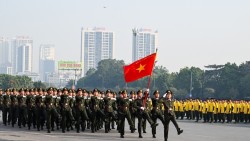 Thường trực Ban Bí thư Trần Cẩm Tú dự Lễ xuất quân bảo vệ an ninh trật tự phục vụ Đại hội XIV của Đảng