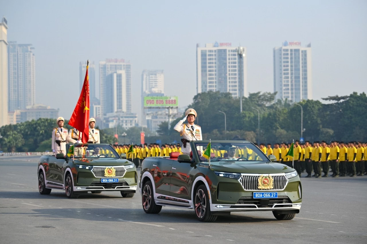 Lực lượng Công an nhân dân xuất quân bảo vệ Đại hội XIV của Đảng