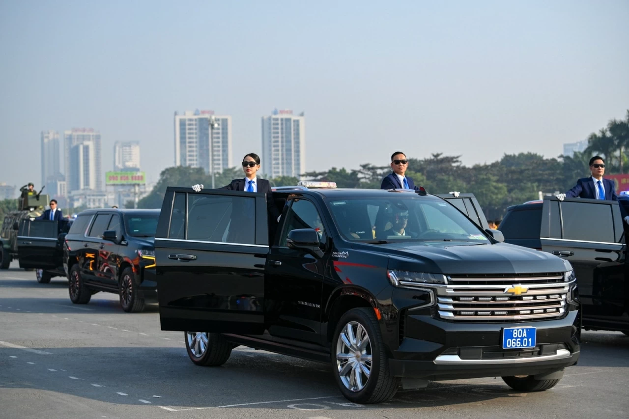 Lực lượng Công an nhân dân xuất quân bảo vệ Đại hội XIV của Đảng