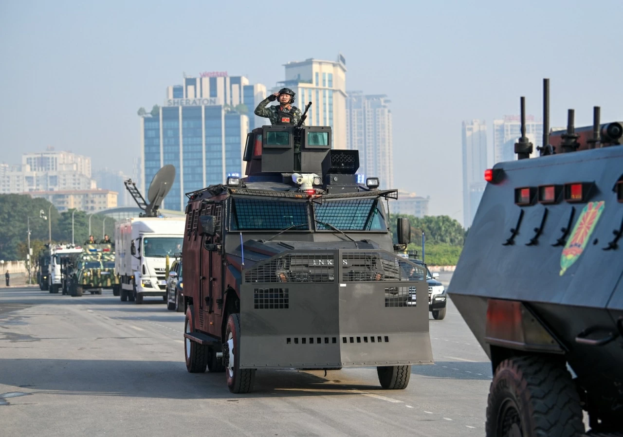 Lực lượng Công an nhân dân xuất quân bảo vệ Đại hội XIV của Đảng Lực lượng Công an nhân dân xuất quân bảo vệ Đại hội XIV của Đảng