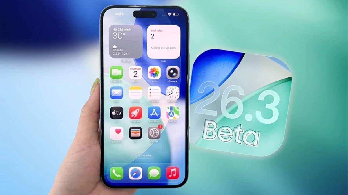 Apple được cho là sẽ tung ra bản vá iOS 26.3 trong khoảng ba tuần nữa. 