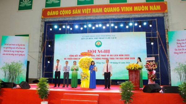 Tỉnh Đồng Nai: Ngành Văn hóa, Thể thao và Du lịch nhìn lại 2025, quyết tâm đổi mới năm 2026