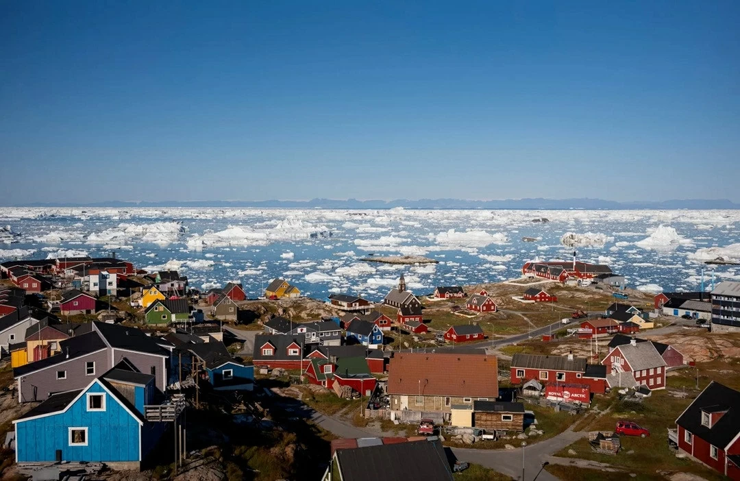 Đảo Greenland. (Nguồn: The New York Times) Đảo Greenland. (Nguồn: The New York Times)