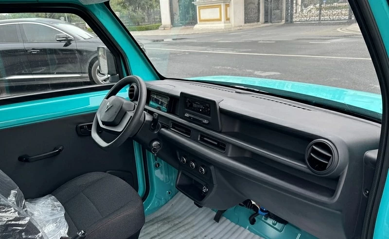 Nội thất của VinFast EC Van bản có cửa trượt nhiều khả năng sẽ tương đồng với biến thể Nâng cao.