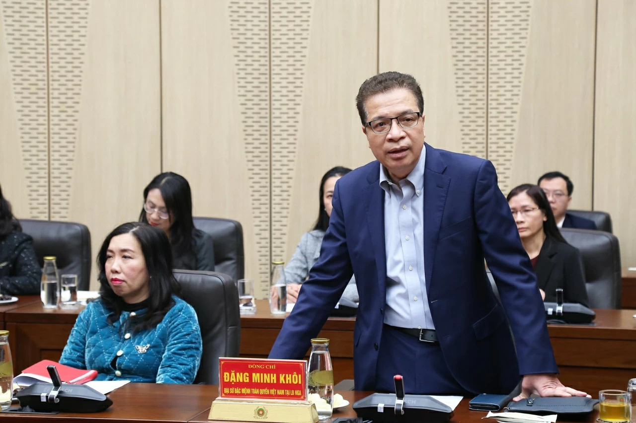 Bộ Công an gặp mặt các đồng chí được tiến cử, bổ nhiệm Trưởng Cơ quan đại diện ngoại giao Việt Nam ở nước ngoài