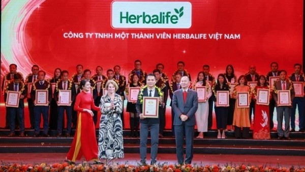 Herbalife Vietnam ranked among Top 500 companies in Vietnam for the seventh consecutive year
