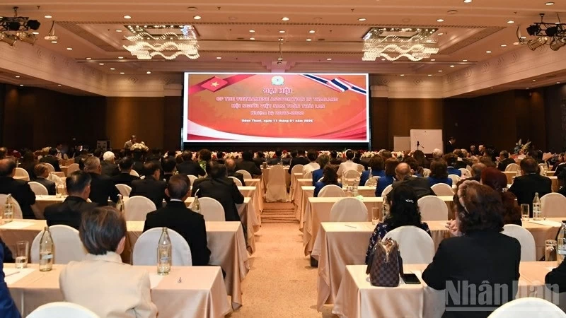 Đại hội Hội Người Việt Nam toàn Thái Lan nhiệm kỳ 2026-2028 thành công tốt đẹp, đóng góp thiết thực, ý nghĩa chào mừng Đại lần thứ XIV của Đảng