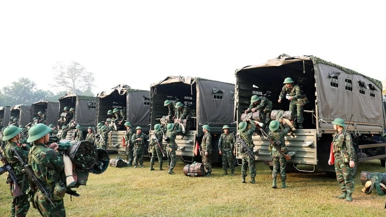 Kiểm tra công tác sẵn sàng chiến đấu bảo vệ Đại hội Đảng XIV tại Trung đoàn 148 Kiểm tra công tác sẵn sàng chiến đấu bảo vệ Đại hội Đảng XIV tại Trung đoàn 148