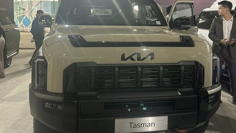 Bán tải Kia Tasman tiếp tục xuất hiện tại Việt Nam