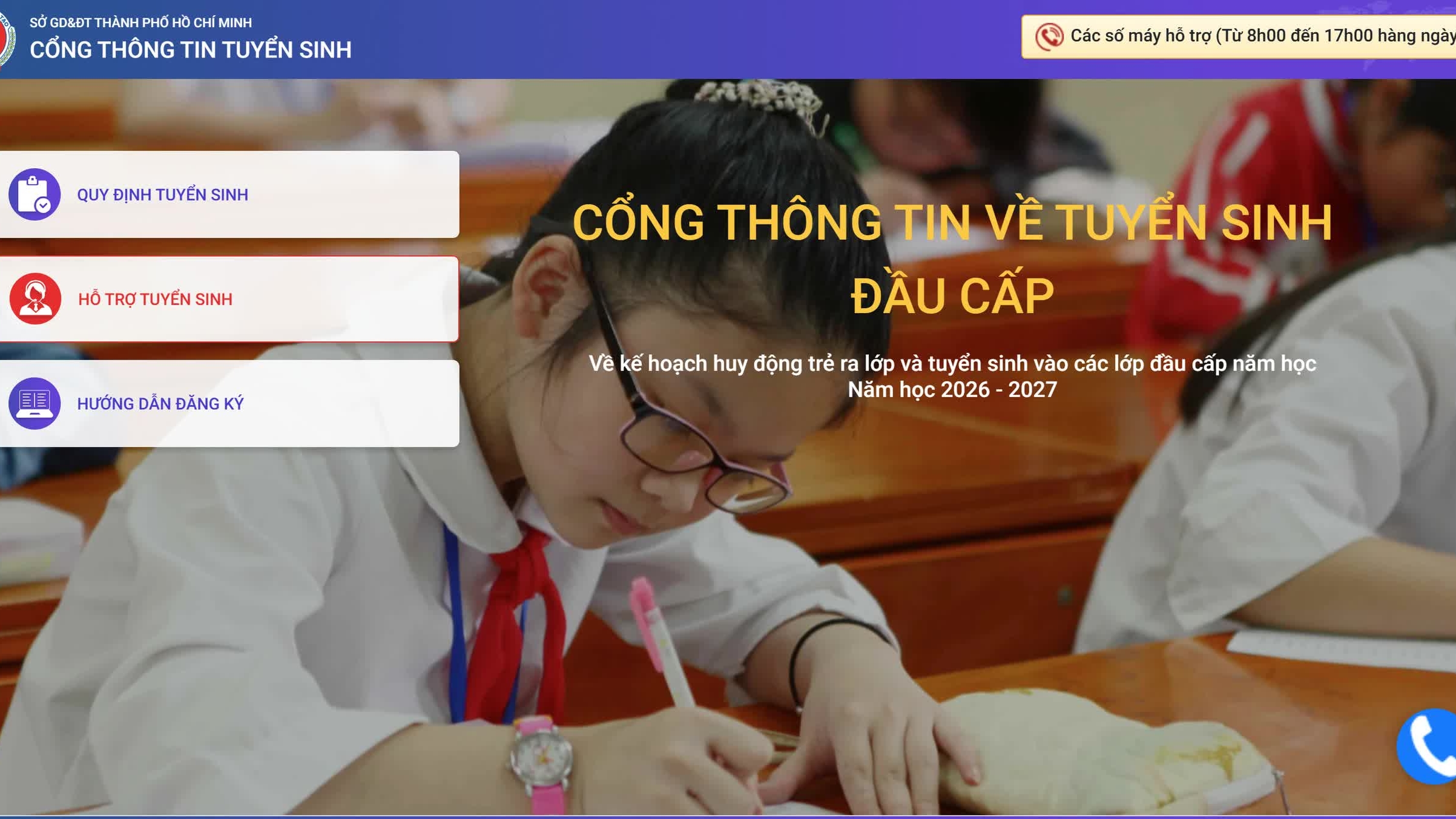 Những lưu ý trong tuyển sinh lớp 1 và lớp 6 tại TP. Hồ Chí Minh