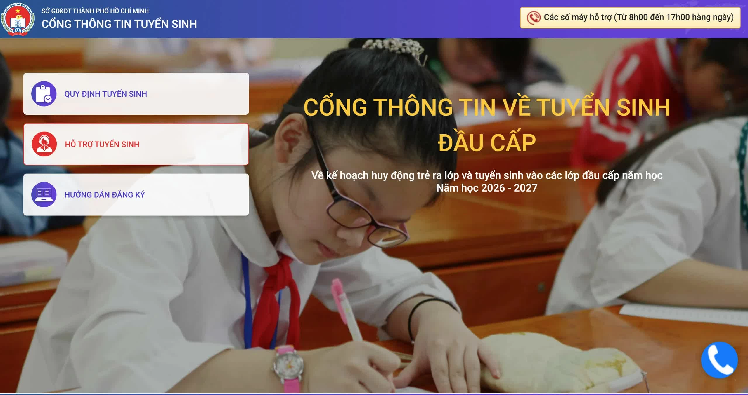 Tuyển sinh lớp 1 và lớp 6 tại TP. Hồ Chí Minh: Sau ngày 3/3 phụ huynh không đổi được nơi ở
