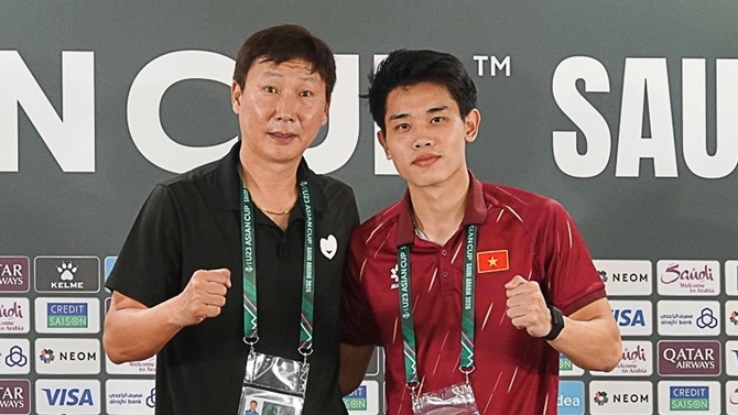 HLV Kim Sang Sik bất ngờ với chiến thắng của U23 Việt Nam