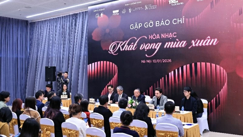 Hòa nhạc Khát vọng mùa Xuân chào mừng Đại hội đại biểu toàn quốc lần thứ XIV của Đảng Hòa nhạc Khát vọng mùa Xuân chào mừng Đại hội đại biểu toàn quốc lần thứ XIV của Đảng