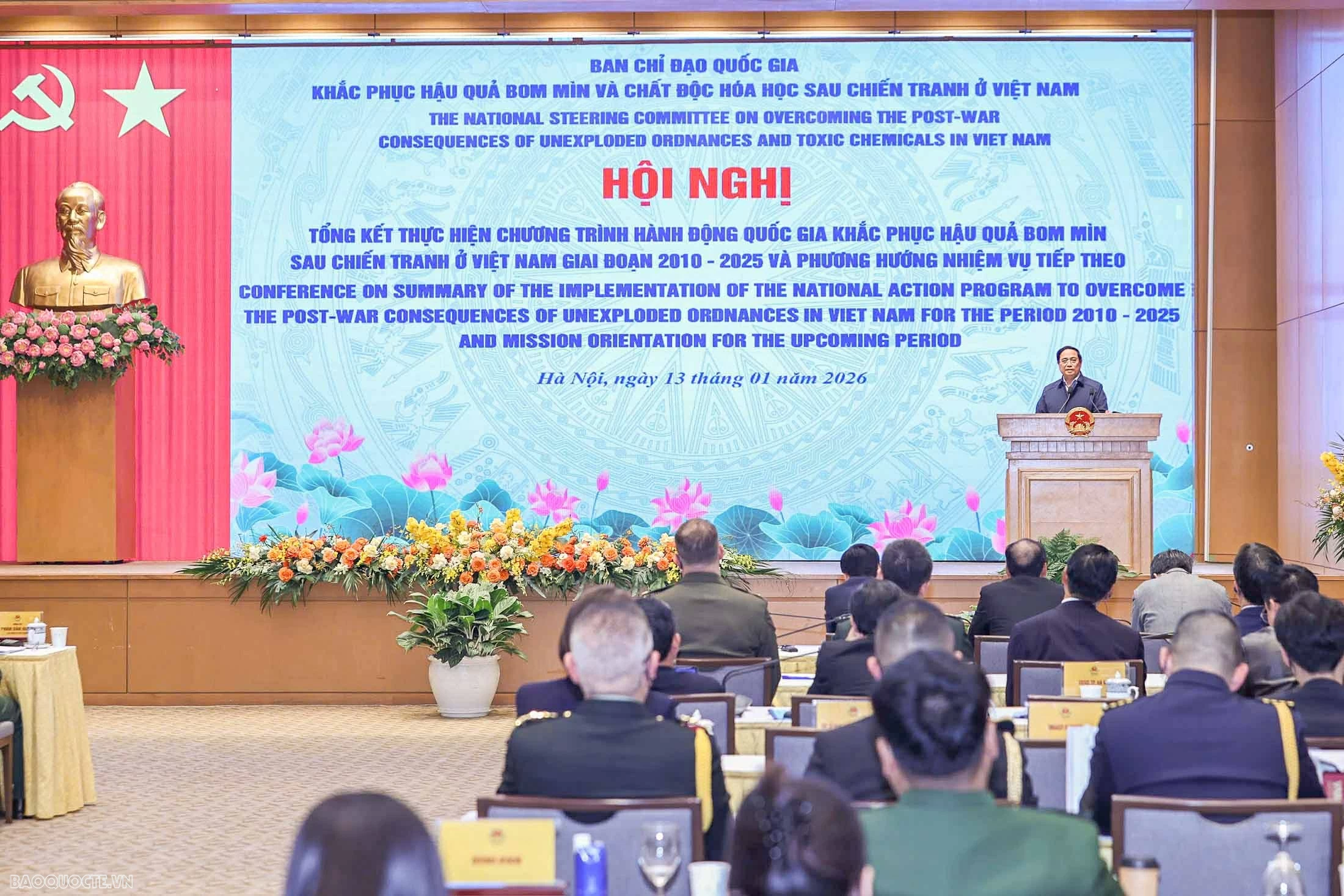 Đẩy nhanh tốc độ khắc phục hậu quả bom mìn Đẩy nhanh tốc độ khắc phục hậu quả bom mìn