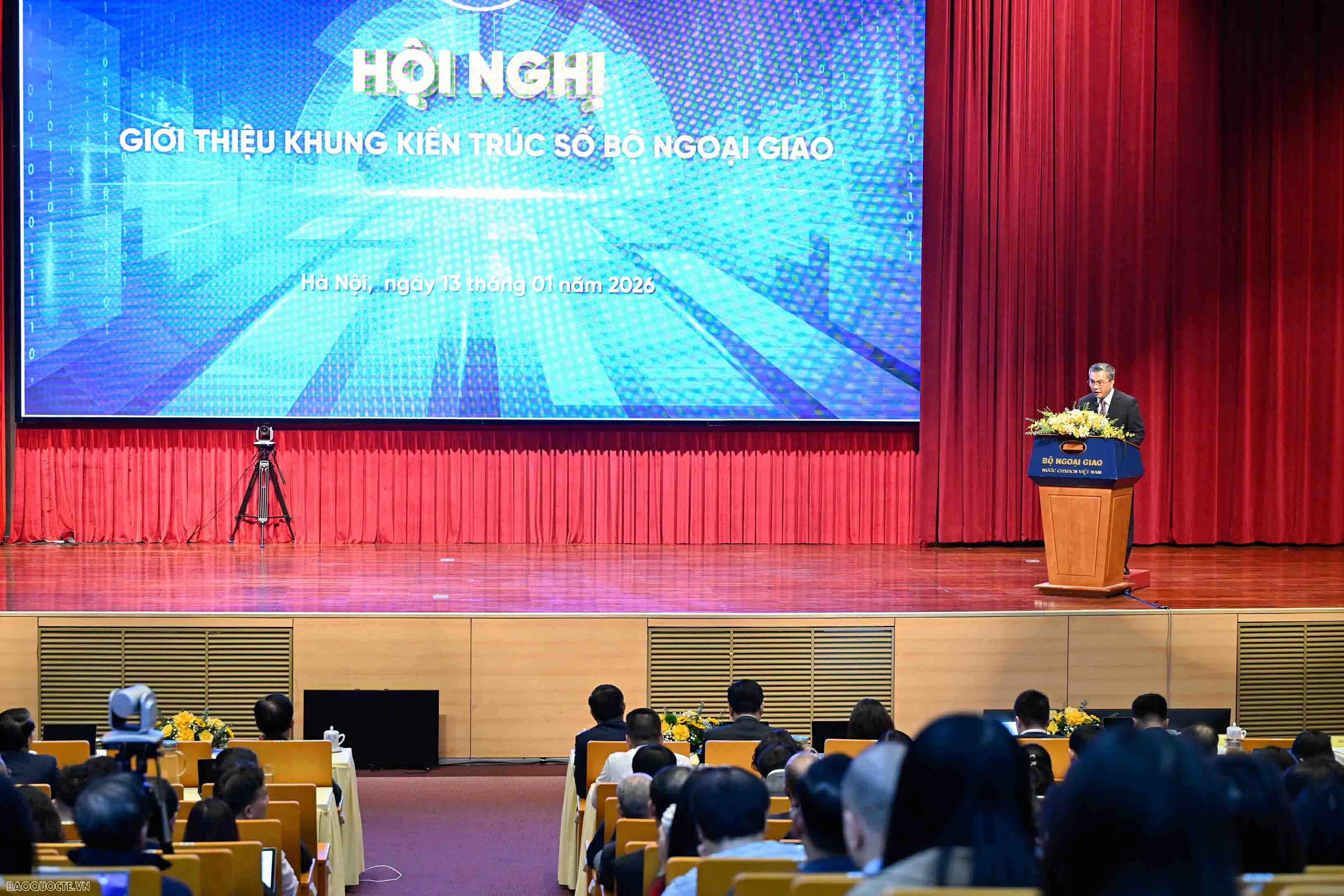 Bộ Ngoại giao giới thiệu Khung kiến trúc số, đặt nền tảng cho phát triển ngoại giao số