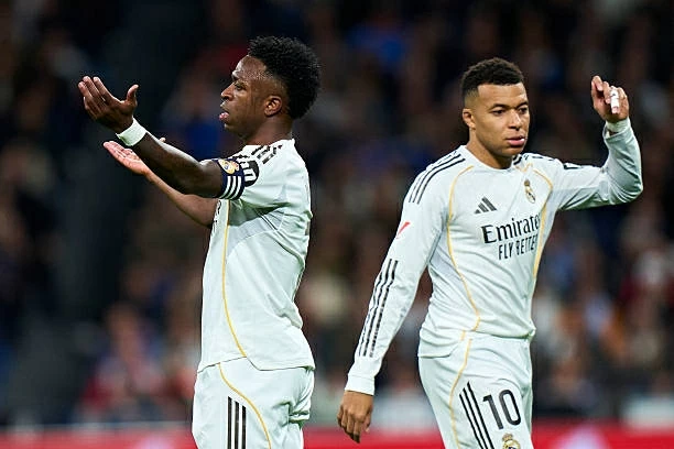 Mbappe và Vinicius nhiều khả năng lỡ trận gặp Albacete. Mbappe và Vinicius nhiều khả năng lỡ trận gặp Albacete.